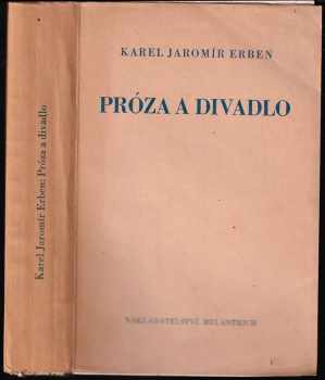 Próza a divadlo (1939, Melantrich) - ID: 640640