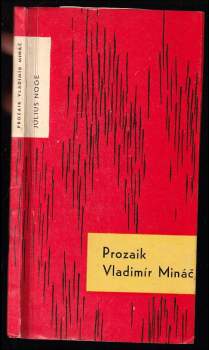 Prozaik Vladimír Mináč