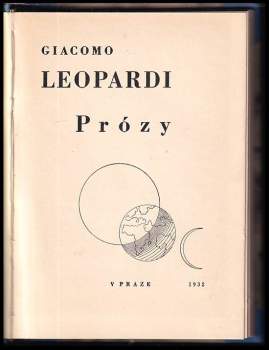 Giacomo Leopardi: Prózy