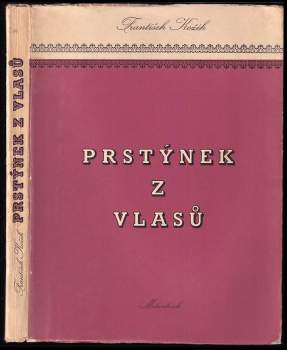 Prstýnek z vlasů