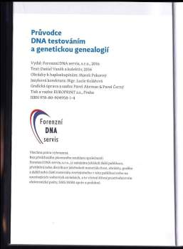 Daniel Vaněk: Průvodce DNA testováním a genetickou genealogií