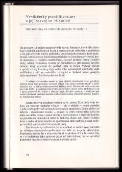 Josef Hrabák: Průvodce po dějinách české literatury