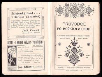 Alois Černý: Průvodce po Hořicích a okolí