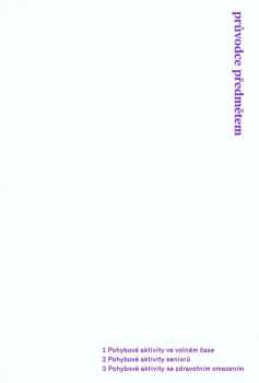 Pavel Korvas: Průvodce předmětem