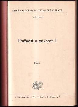 Pružnost a pevnost