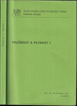 Jiří Michalec: Pružnost a pevnost I