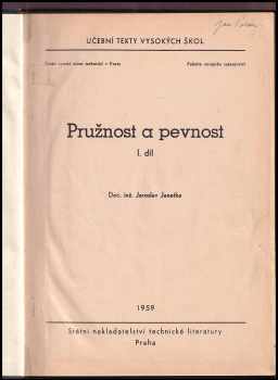 Jaroslav Janatka: Pružnost a pevnost - Díl 1 - 2