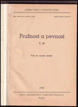 Jaroslav Janatka: Pružnost a pevnost - Díl 1 - 2