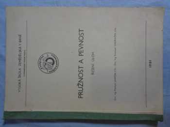 Pružnost a pevnost