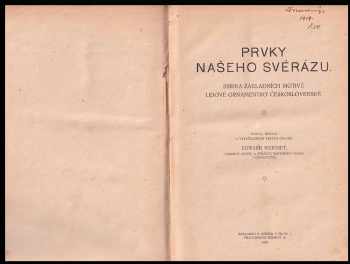 Eduard Weichet: Prvky našeho svérázu