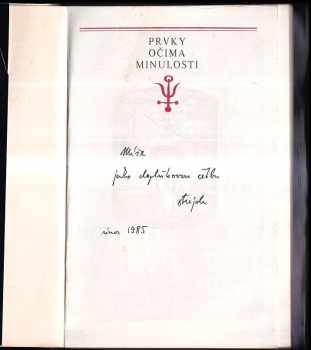 Jaroslav Zýka: Prvky očima minulosti