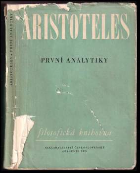 Aristotelés: První analytiky