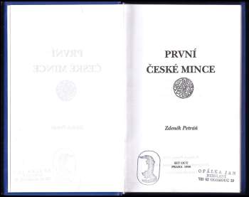 Zdeněk Petráň: První české mince