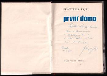 František Fajtl: První doma