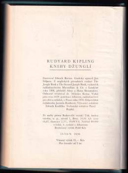 Rudyard Kipling: Knihy džunglí