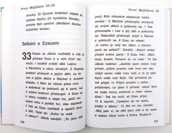 První kniha Mojžíšova (Genesis) ; Druhá kniha Mojžíšova (Exodus) : [český ekumenický překlad Bible ve velkém písmu