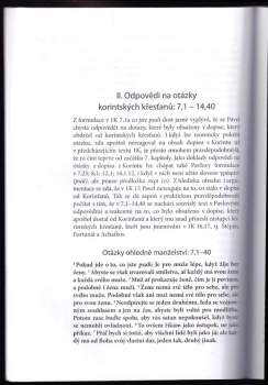 Ladislav Tichý: První list Korintským