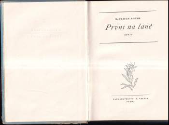 Roger Frison-Roche: První na laně