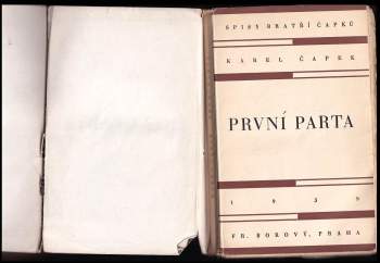Karel Čapek: První parta