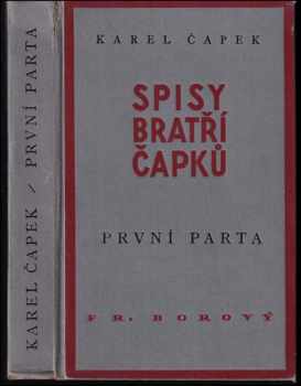 První parta - Karel Čapek (1939, František Borový) - ID: 516934