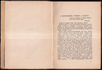 Josef Macek: První uvedení do národního hospodářství