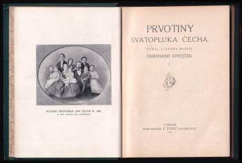 Svatopluk Čech: Prvotiny Svatopluka Čecha