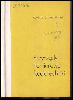 Roman Zimmermann: Przyrządy pomiarowe radiotechniki