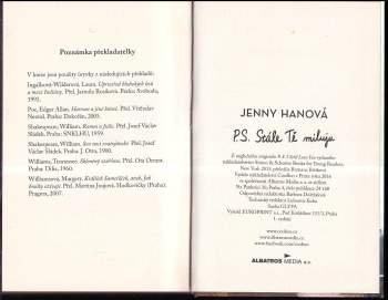 Jenny Han: P.S. Stále Tě miluju