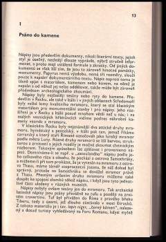 Ladislav Vidman: Psáno do kamene