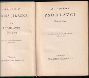 Alois Jirásek: Psohlavci