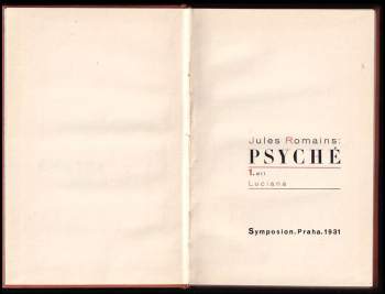 Jules Romains: Psyché