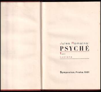 Jules Romains: Psyché