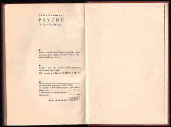 Jules Romains: Psyché