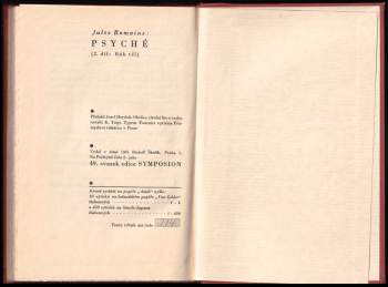 Jules Romains: Psyché