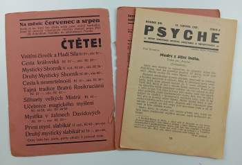 Karel Weinfurter: Psyche, KOMPLETNÍ ROČNÍK XIV.