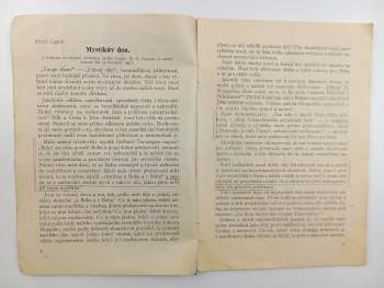 Otakar Čapek: Psyche, NEKOMPLETNÍ ROČNÍK XIX.