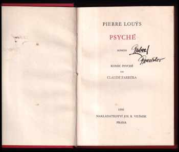 Pierre Louÿs: Psyché - román