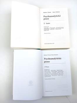 Helmut Thomä: Psychoanalytická praxe
