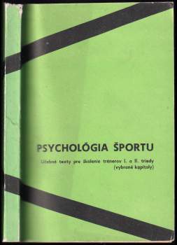 Psychológia športu