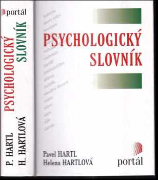 Psychologický slovník - Helena Hartlová, Pavel Hartl (2000, Portál) - ID: 782878