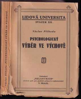 Psychologický výběr ve výchově