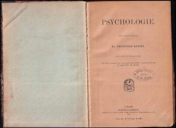 František Krejčí: Psychologie
