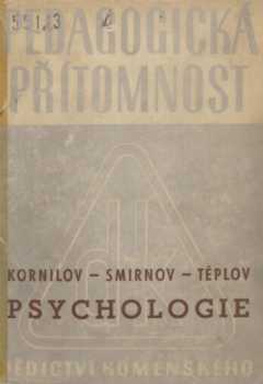 Konstantin Nikolajevič Kornilov: Psychologie