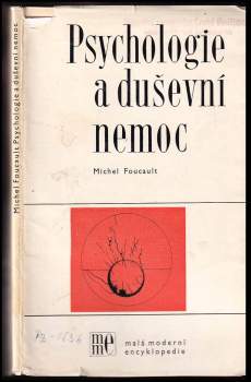 Michel Foucault: Psychologie a duševní nemoc