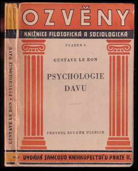 Gustave Le Bon: Psychologie davu
