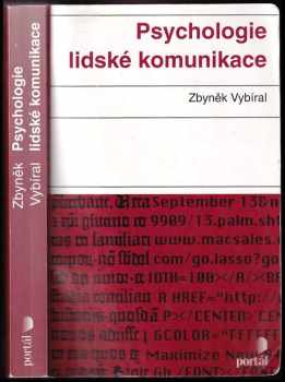 Zbyněk Vybíral: Psychologie lidské komunikace