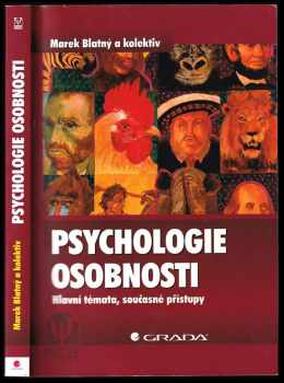 Marek Blatný: Psychologie osobnosti