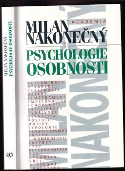 Psychologie osobnosti - Milan Nakonečný (1998, Academia) - ID: 2105292