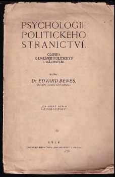 Psychologie politického stranictví