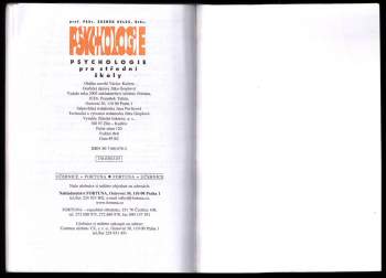 Zdeněk Helus: Psychologie pro střední školy